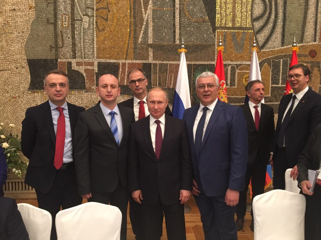 DF, Goran Danilović, Vladimir Putin