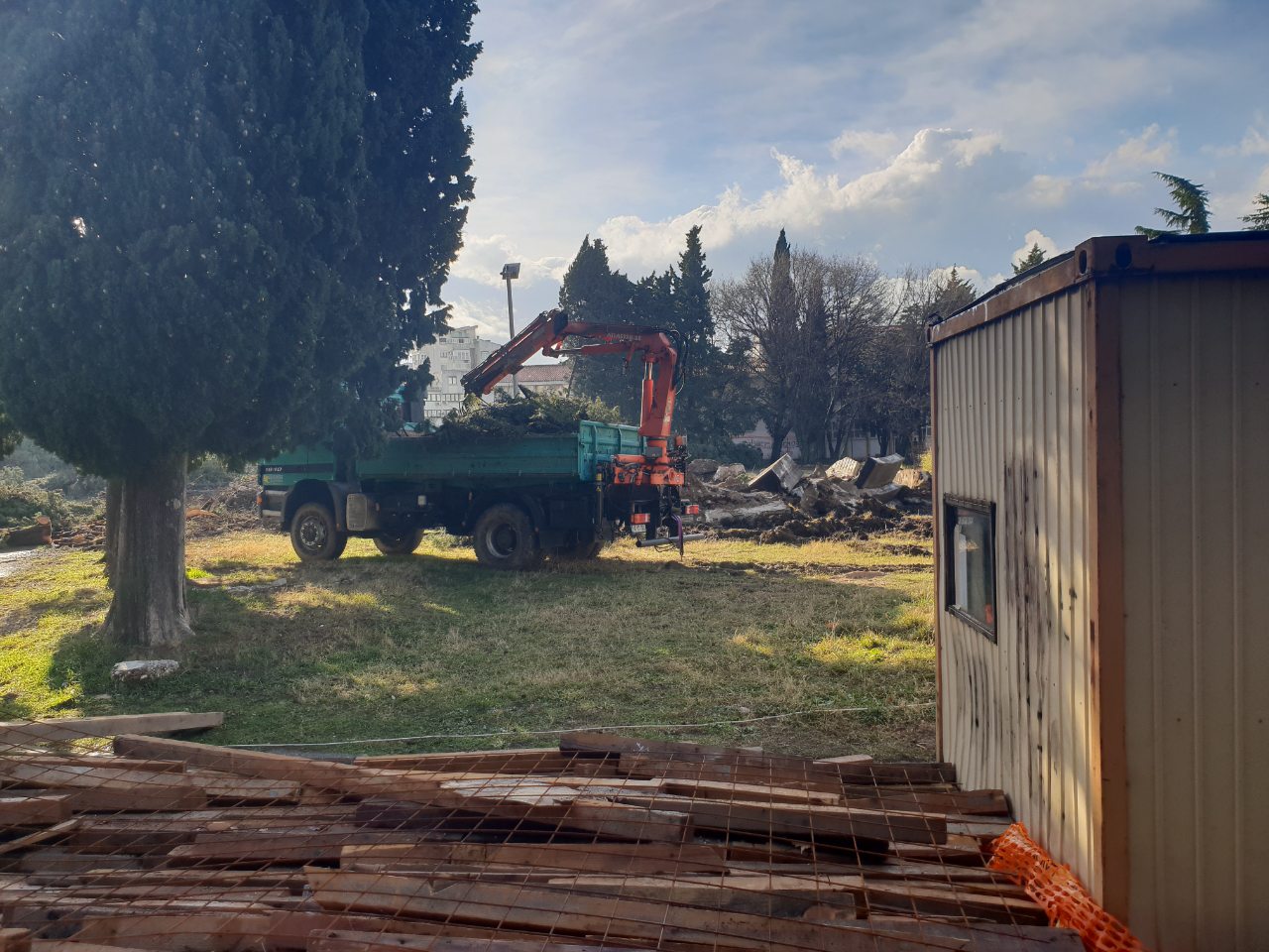 Srušeni amfiteatar, Bar